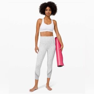 Lululemon Wunder Under Crop High-Rise *Roll Down Scallop Full-On Luxtreme 23"